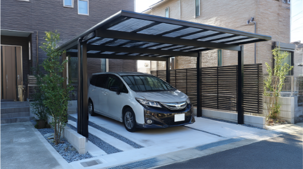 R様邸駐車場舗装工事事例